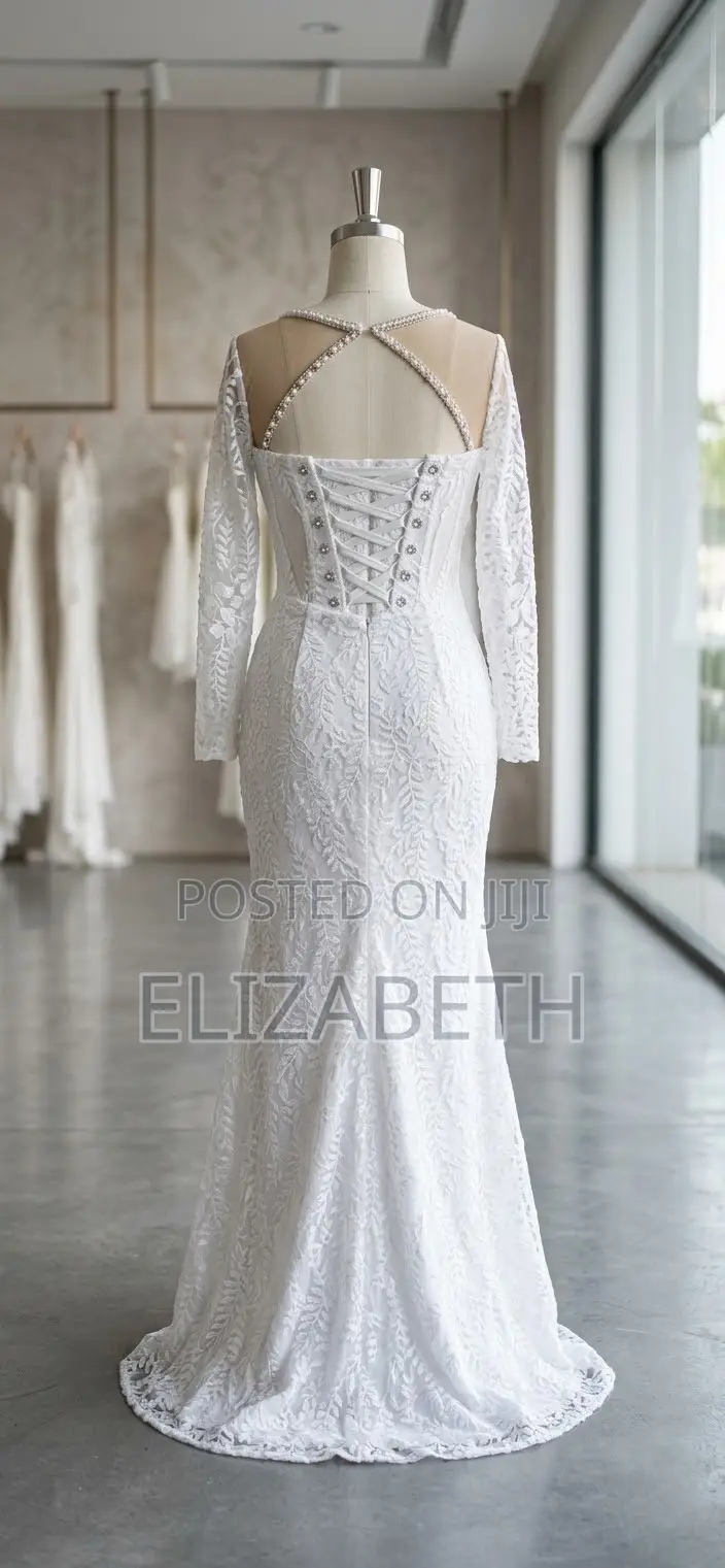 White Elegant Fitted Maxi Dress – Occasion Wear