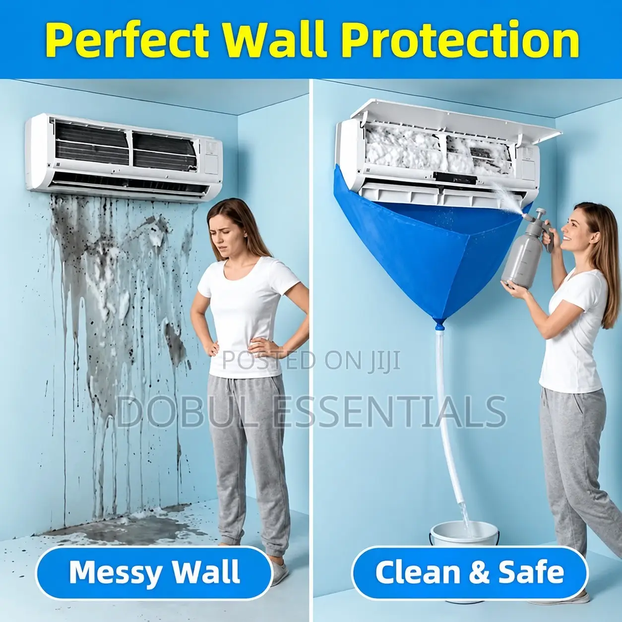 A/C Cleaning Kits With 1l/2l Spray Bottle for Personal/Professional