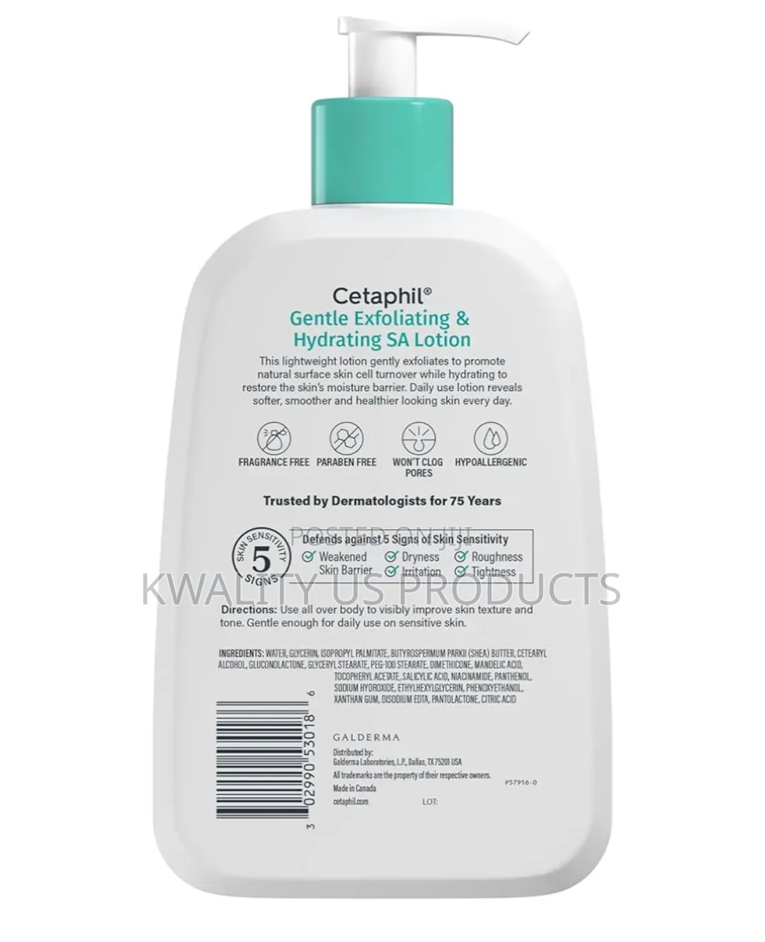 Cetaphil Gentle Exfoliating and Hydrating SA Lotion - 473 Ml