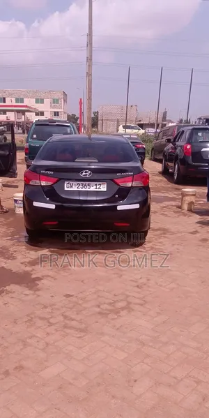 Hyundai Elantra GLS 2012 Black
