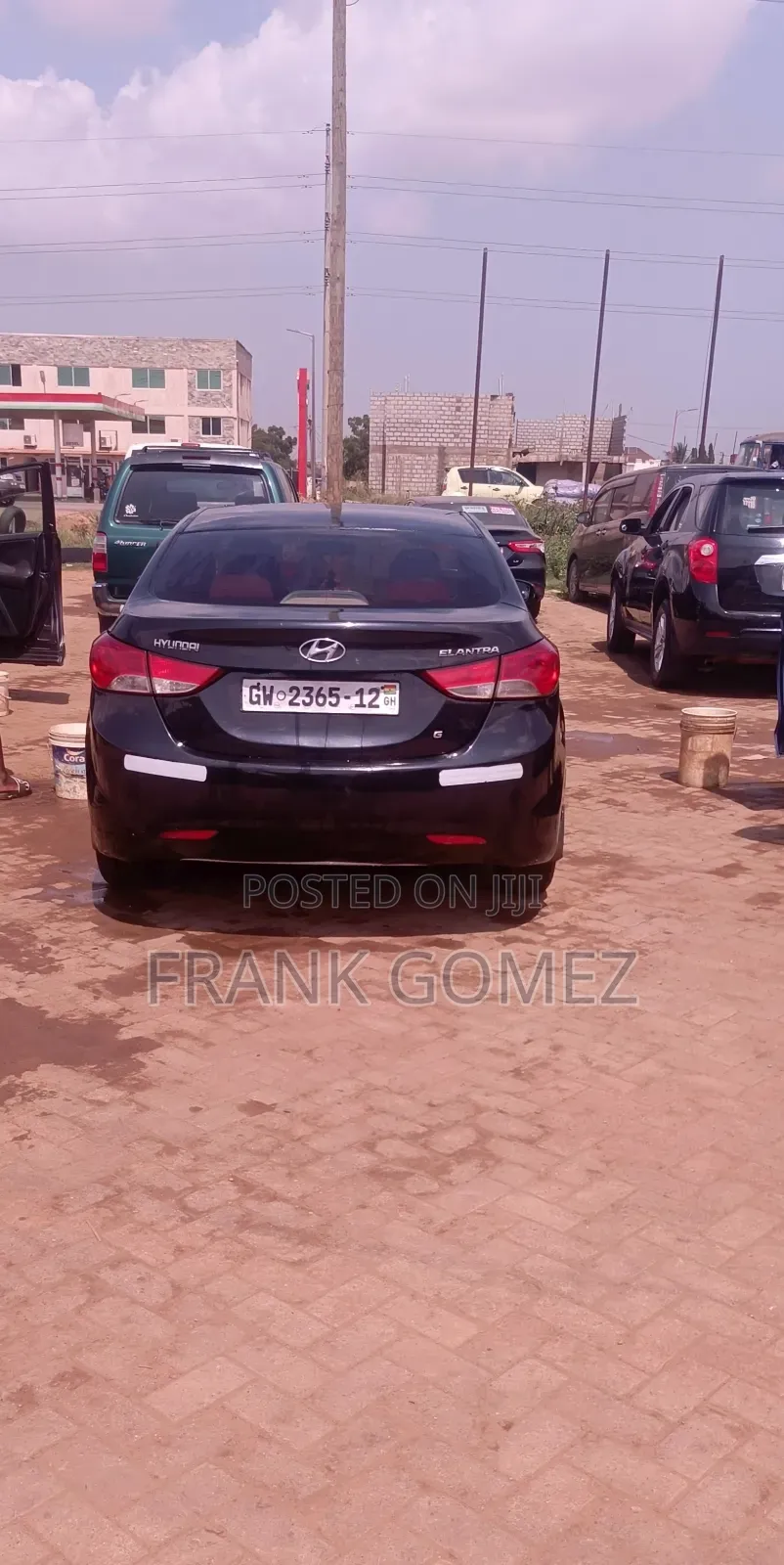 Hyundai Elantra GLS 2012 Black