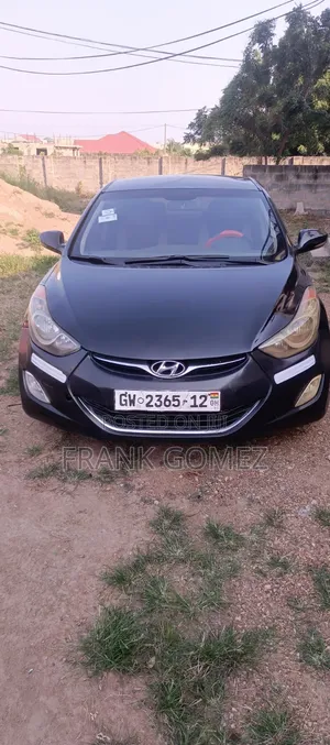 Hyundai Elantra GLS 2012 Black