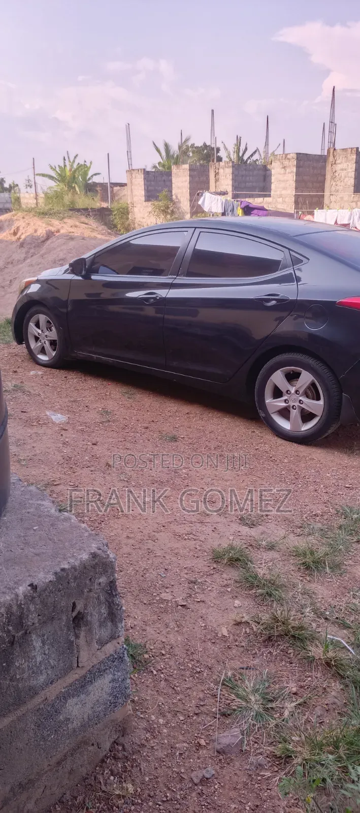 Hyundai Elantra GLS 2012 Black