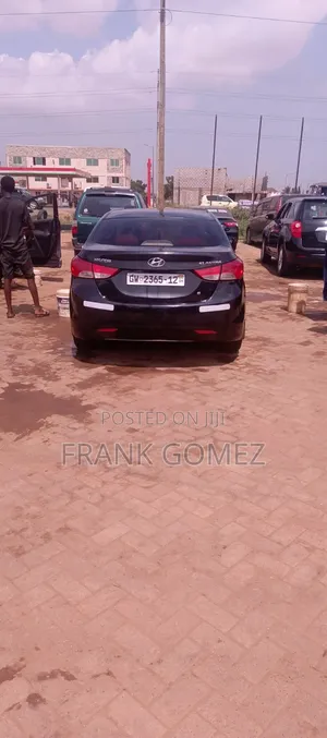 Hyundai Elantra GLS 2012 Black