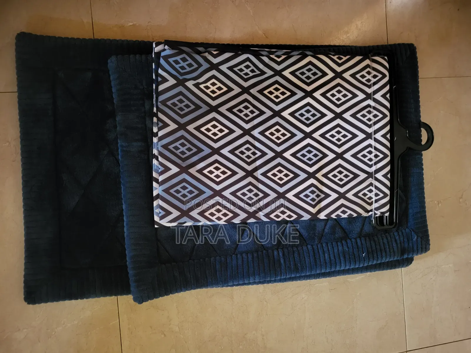 Shower Curtain Set With Bath Rugs