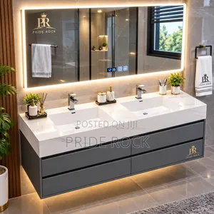 Double Cabinet Basin With Drawers