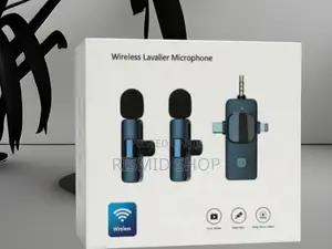 Professional Wireless Clip-on Microphone for Mobile Camera