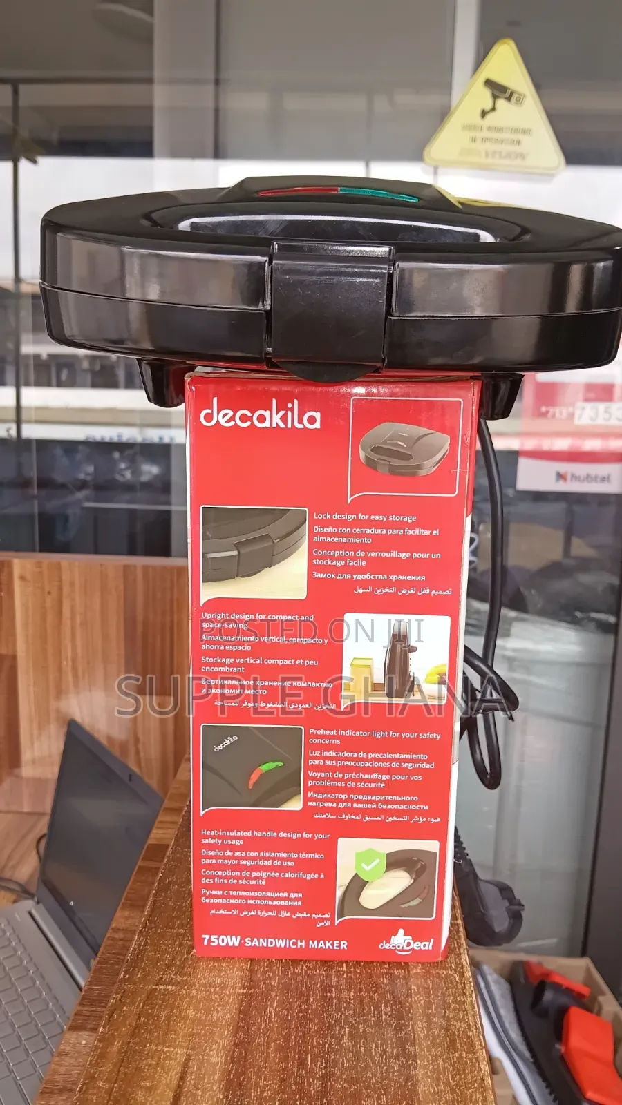 Sandwich Our Wish Decakila 750W