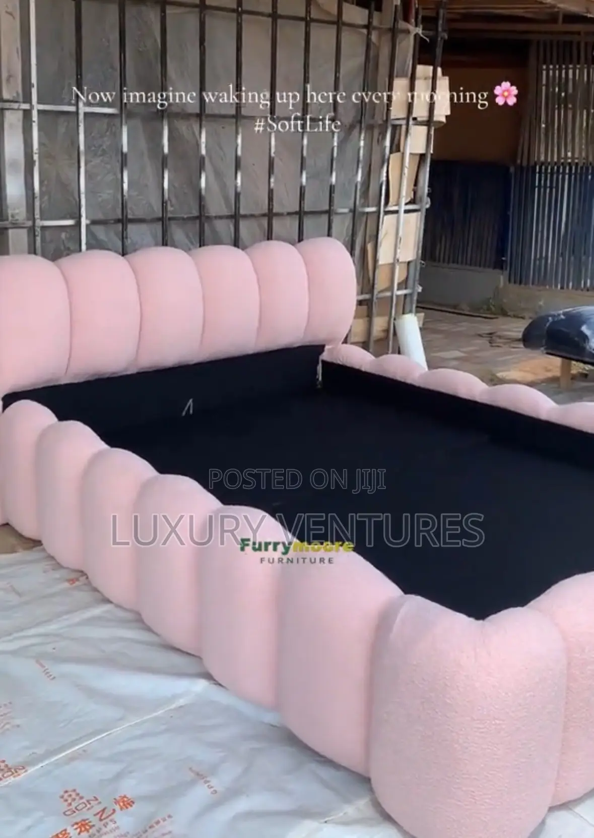 Bubble Bed Frame