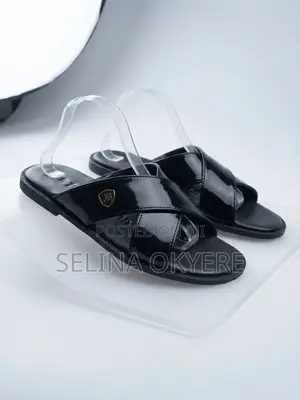 Black Slippers