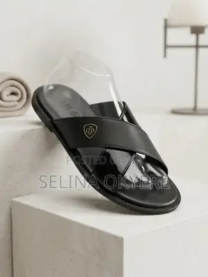 Black Slippers
