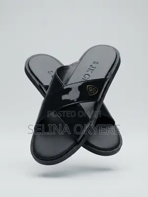 Black Slippers