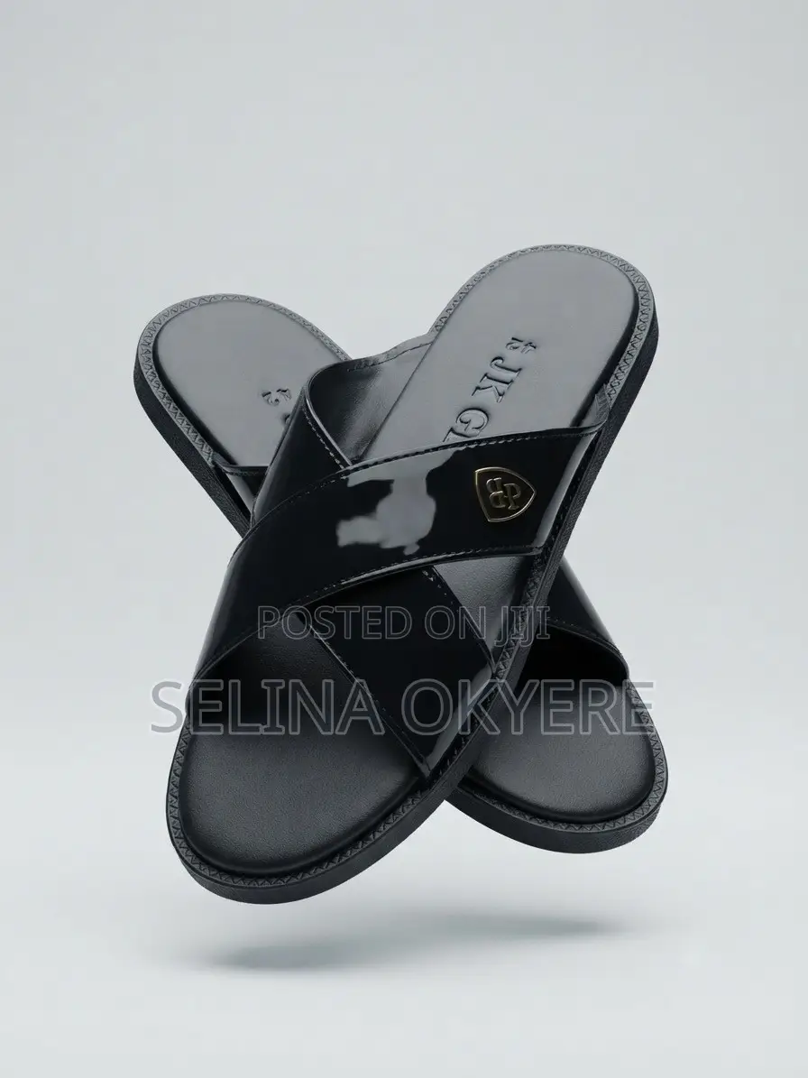 Black Slippers