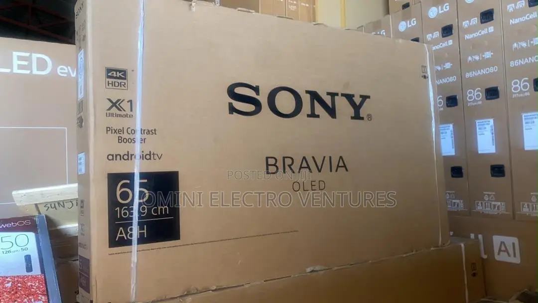 One in a Million Sony 65” Oled Smart TV A8H