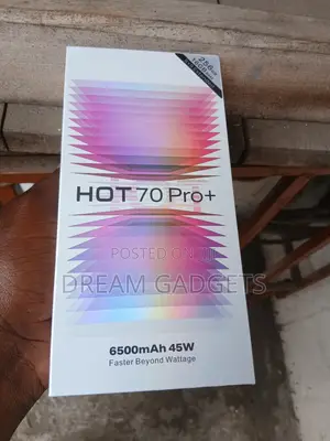 New Infinix Hot 70 Pro 5G+ 256 GB Black
