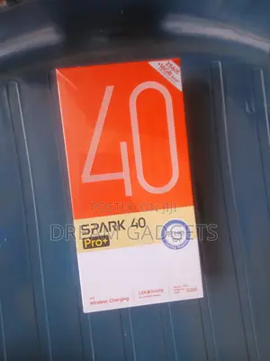 New Tecno Spark 40 Pro+ 256 GB Black