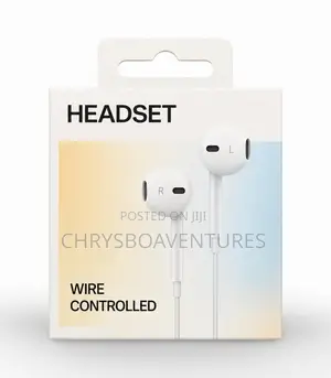 Brand New Headset Wire Controlled