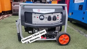 Ecoolmax 7.5kVA Petrol Genset – Reliable Power Machine 7.5kva