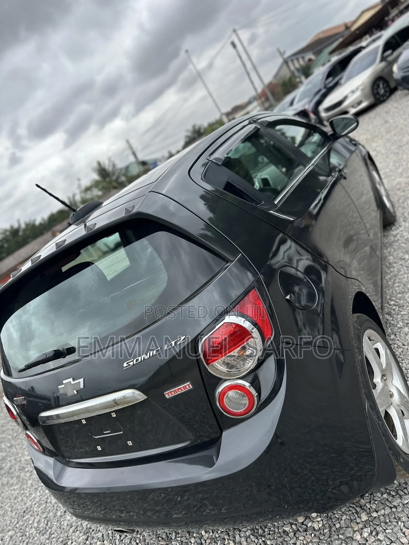 Chevrolet Sonic LTZ 2015 Black