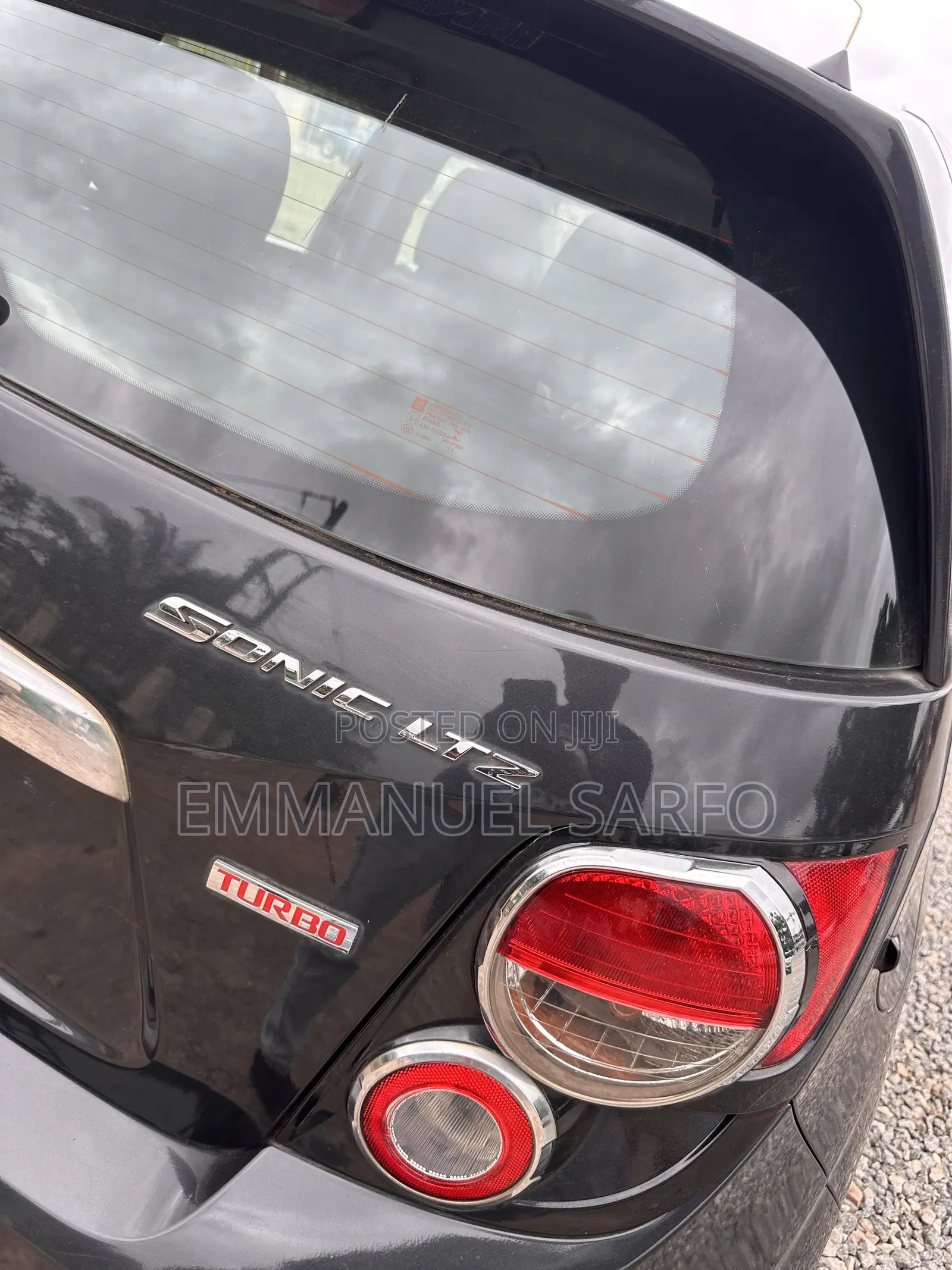 Chevrolet Sonic LTZ 2015 Black