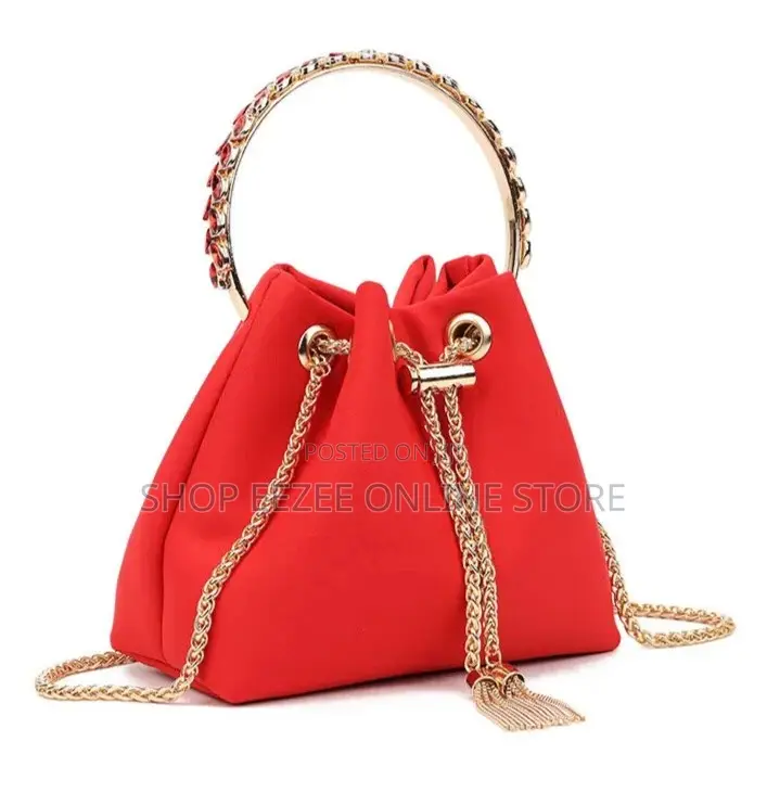 Bucket Clutch Bag