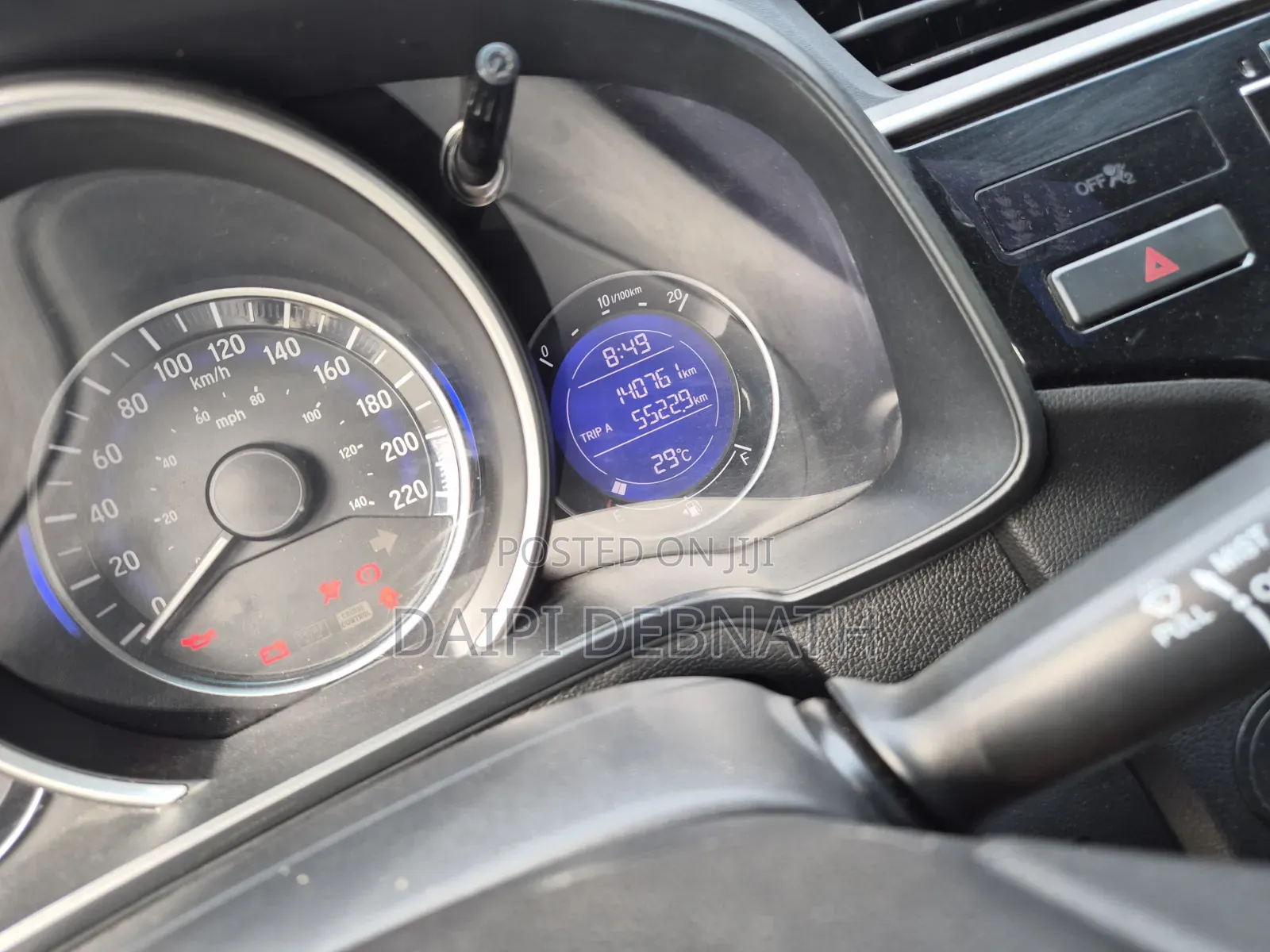 Honda Fit 2015 Black