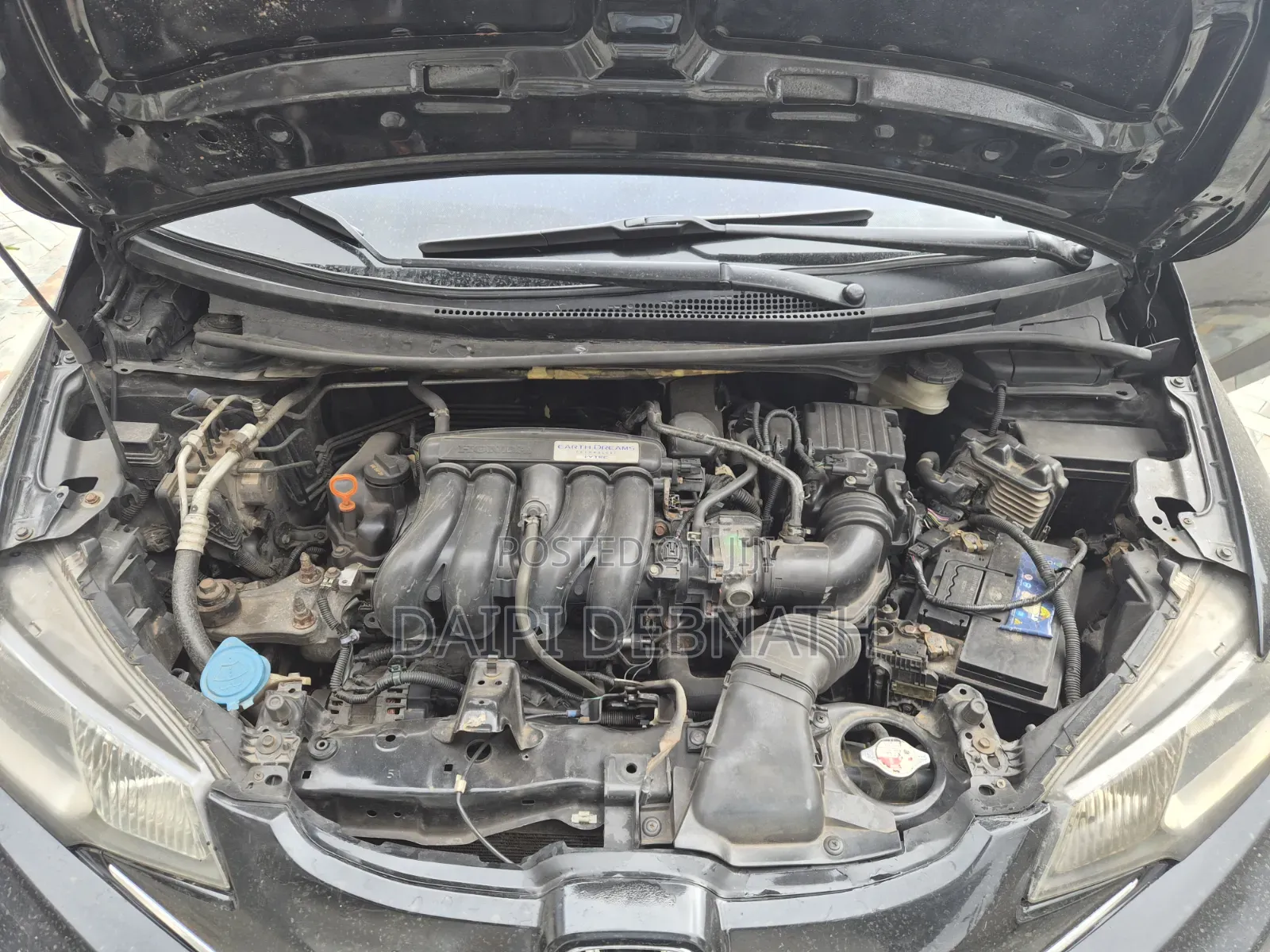 Honda Fit 2015 Black