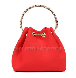 Bucket Clutch Bag