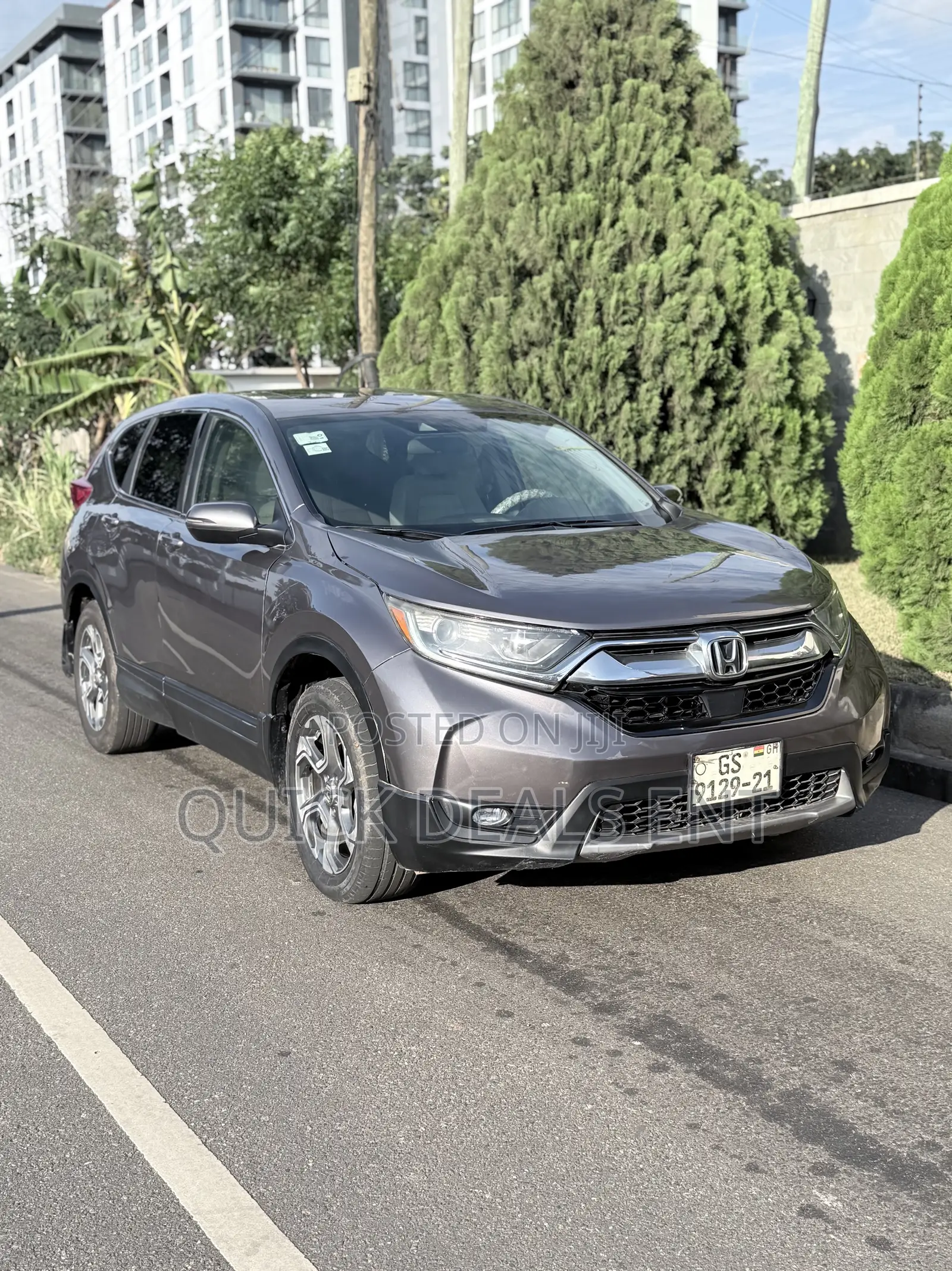 Honda CR-V EX 4dr SUV AWD (1.5L 4cyl CVT) 2017 Gray