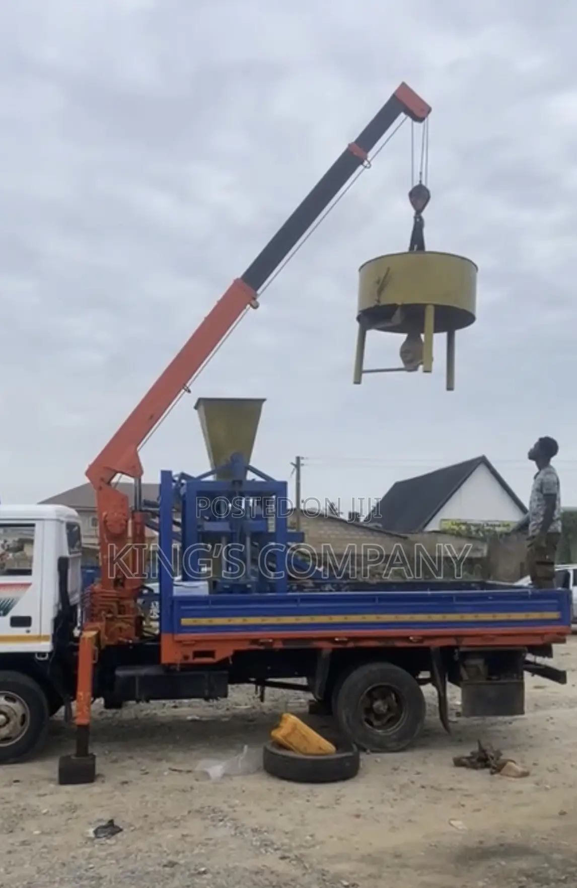 Self Loader Crane