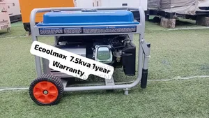 Heavy Duty Ecoolmax 7.5kVA Petrol Generator 7.5kva