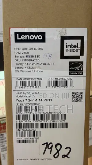 New Laptop Lenovo 24GB Intel Core Ultra 7 SSD 1T