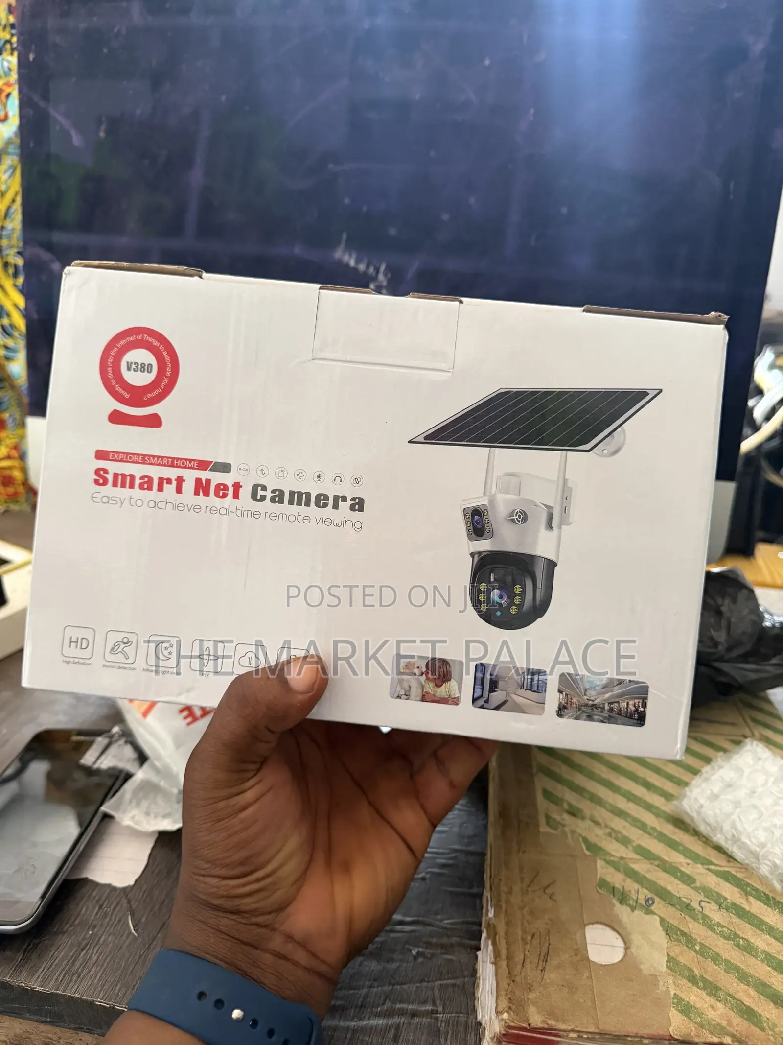 V380pro Dual Lens CCTV Camera