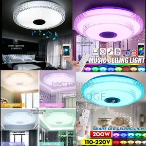 Bluetooth Speaker Ceiling Light