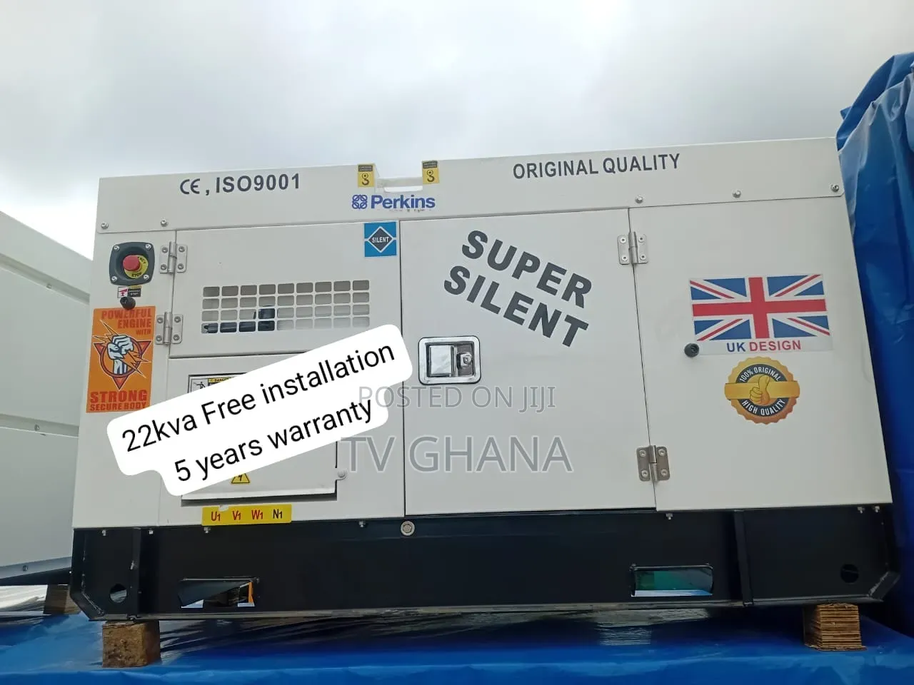 Perkins 22kVA Diesel Generator – Massive Power, Quality 22kva