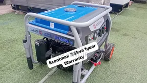 Ecoolmax 7.5kVA Petrol Generator – Dependable Power 7.5kva