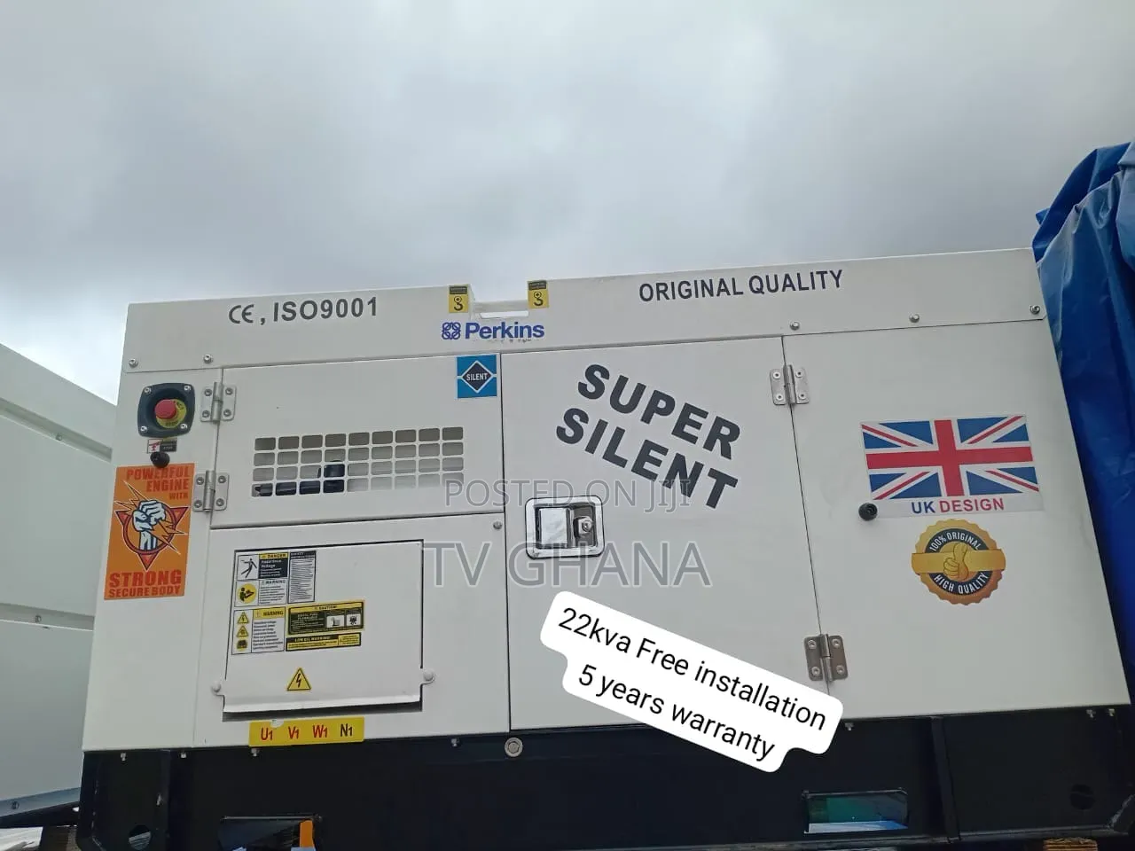 Top Quality Perkins 22kVA Generator – Durable Diesel Performance22kva
