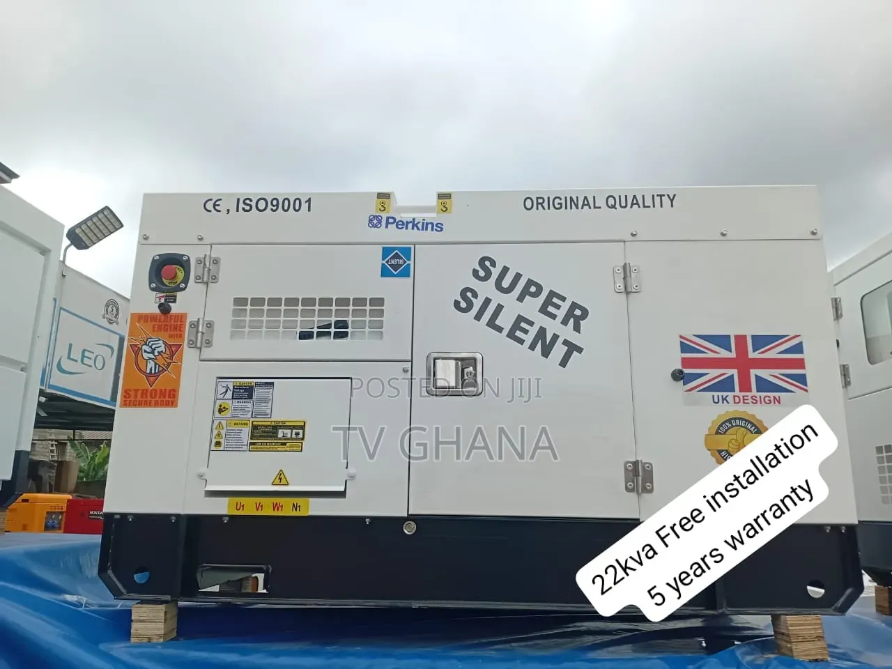 Perkins 22kVA Silent Diesel Genset – Quality Backup Power22kva