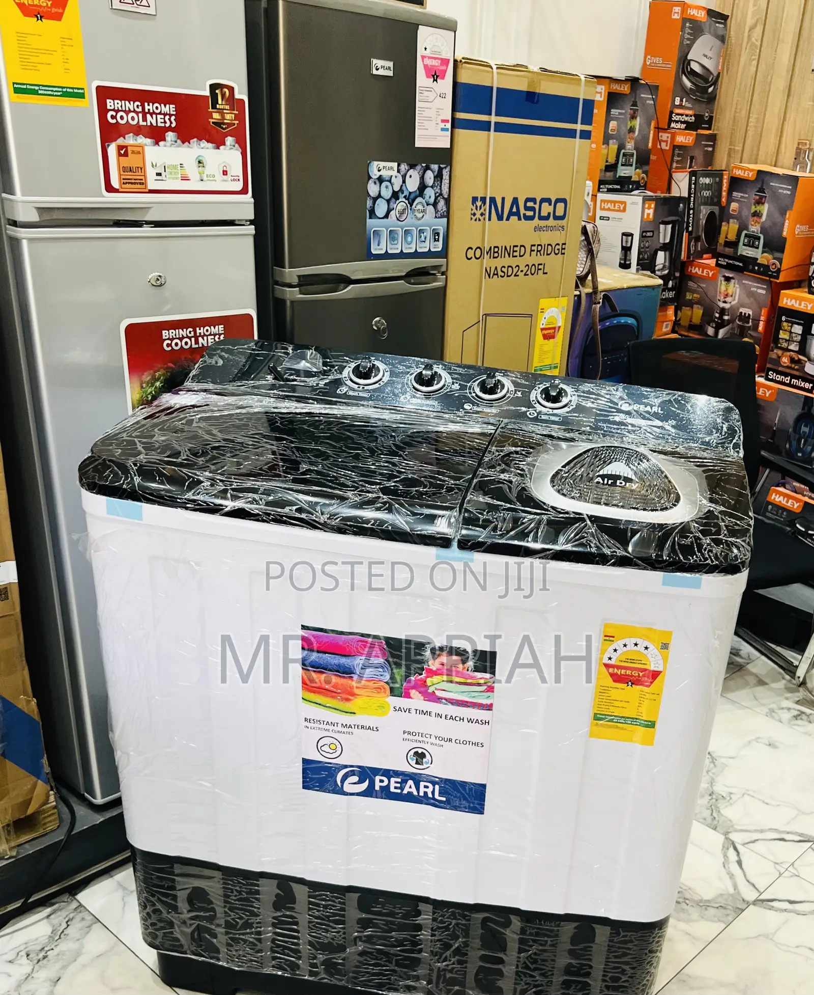 Get Premium Pearl 18kg Washing Machine(Spin Dry)