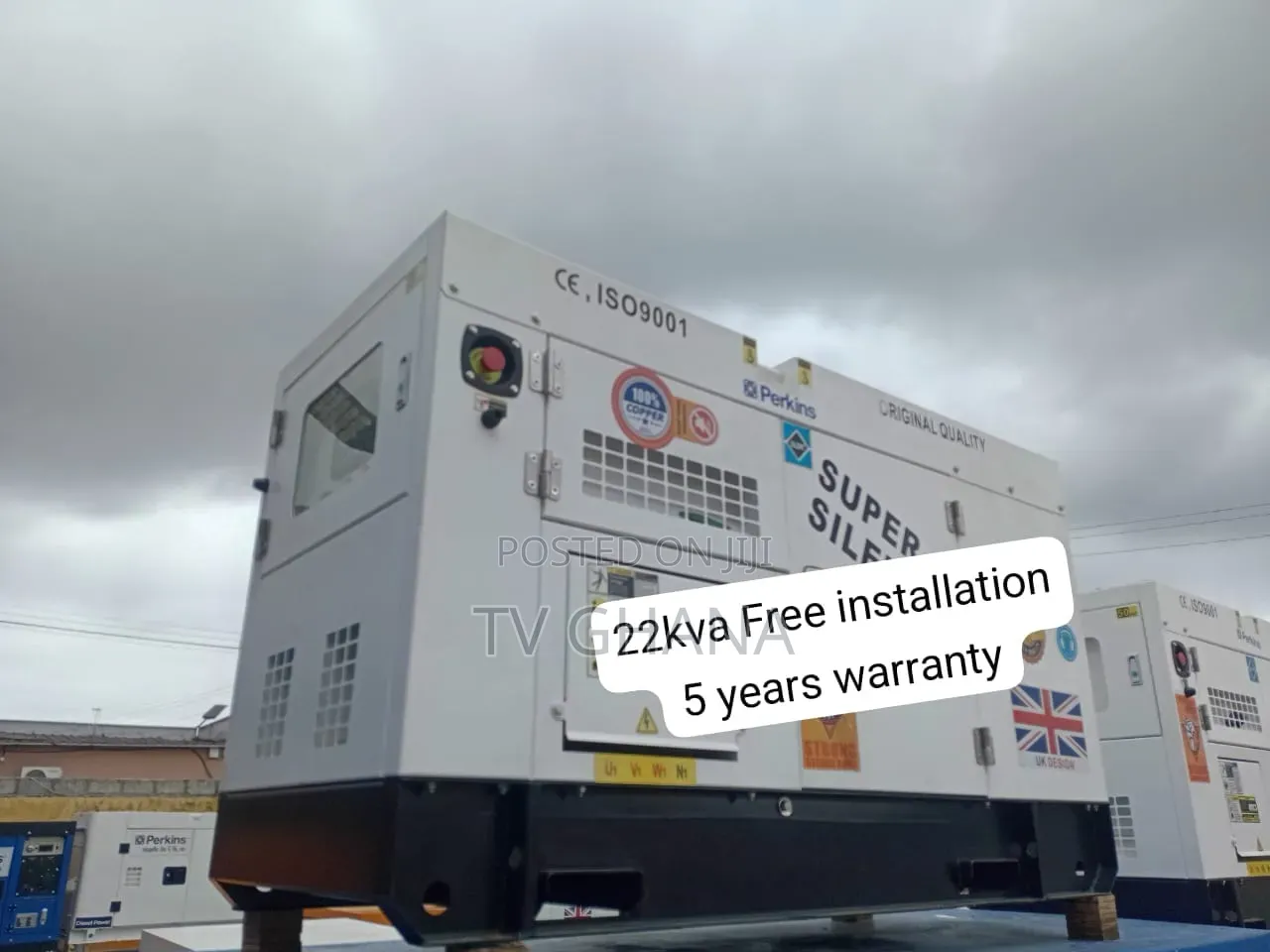 Perkins 22kVA Genset – Powerful Engine, Reliable Electricity22kva