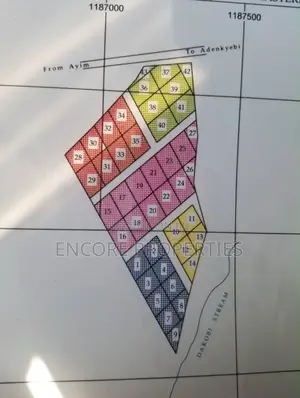 43 Plots of Well-Demarcated, Titled Land at Ayim, Aburi,
