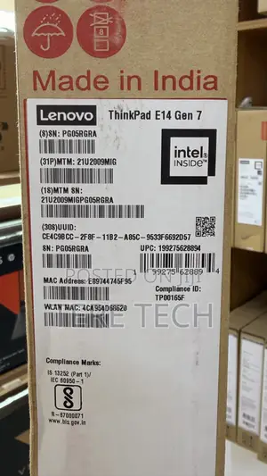 New Laptop Lenovo 16GB Intel Core Ultra 5 SSD 512GB