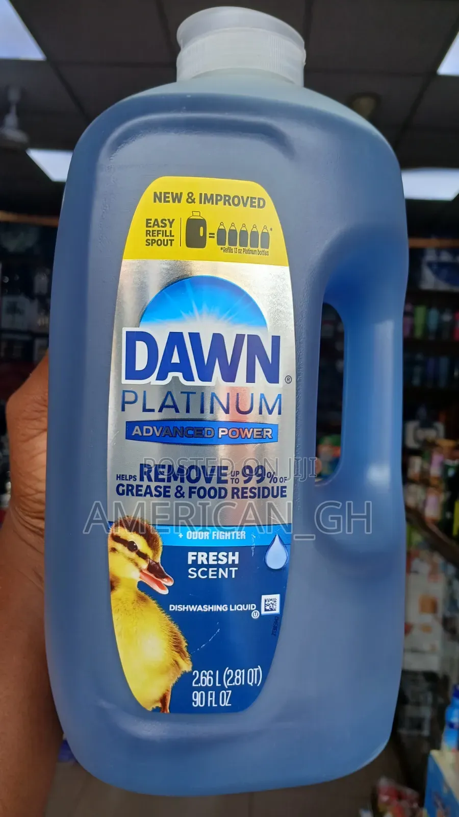 Dawn Dishwashing Liquid (2.66l)