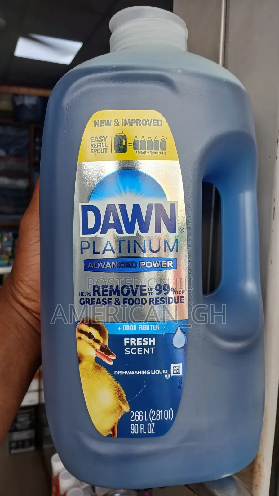 Dawn Dishwashing Liquid (2.66l)