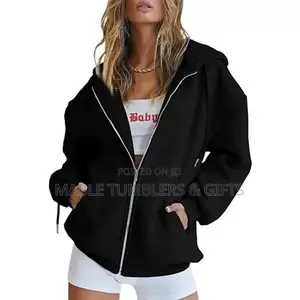 Hoody With Front Zip