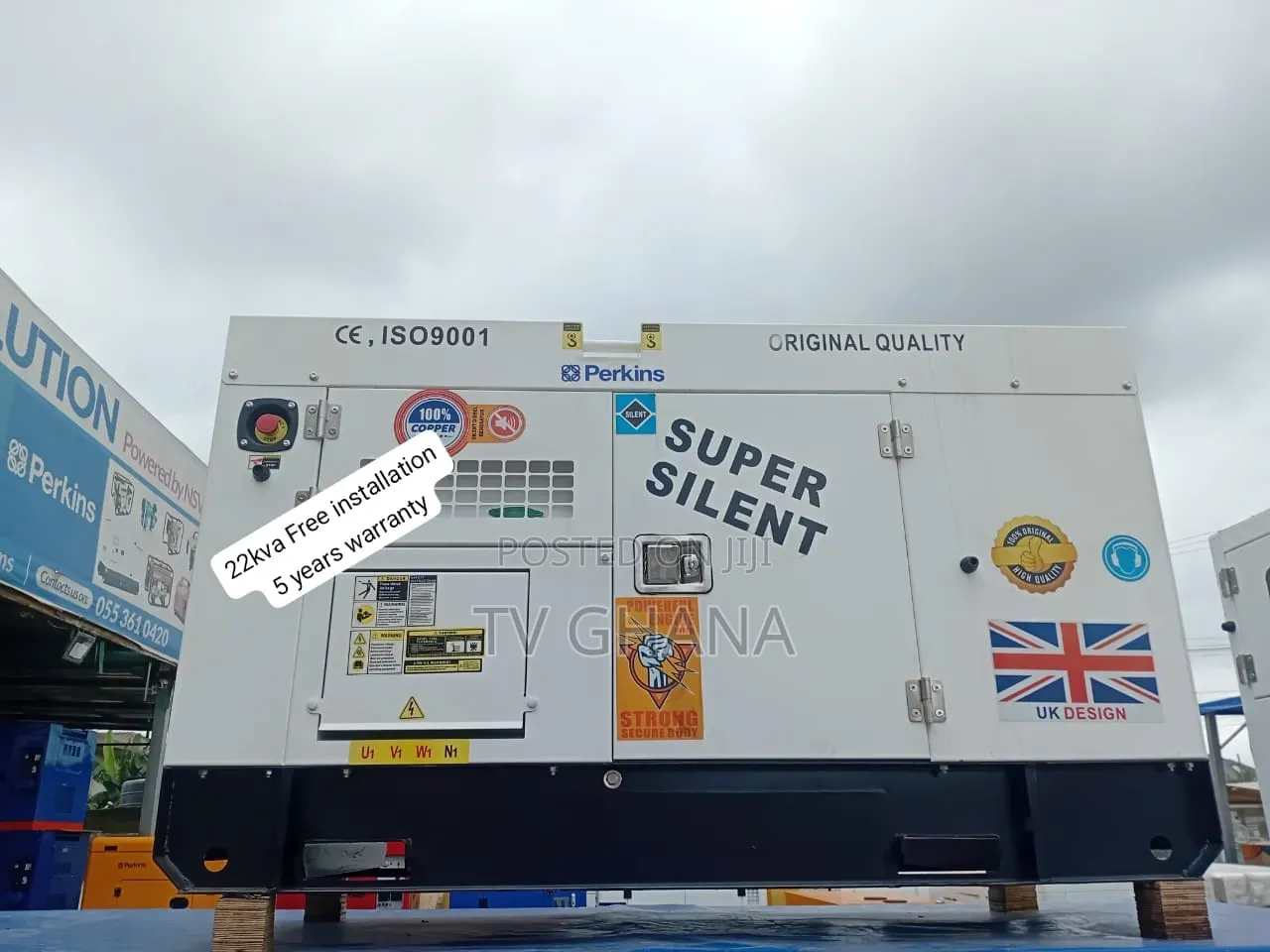 Perkins 22kVA Diesel Genset – Ideal for Shops, Businesses22kva