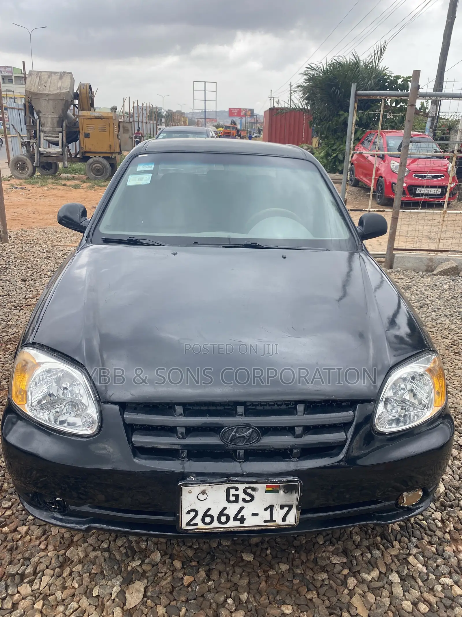 Hyundai Accent 2004 Black