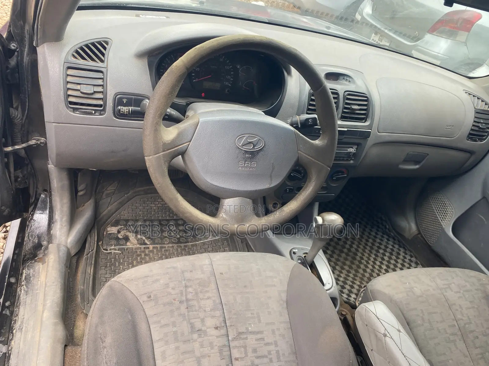 Hyundai Accent 2004 Black