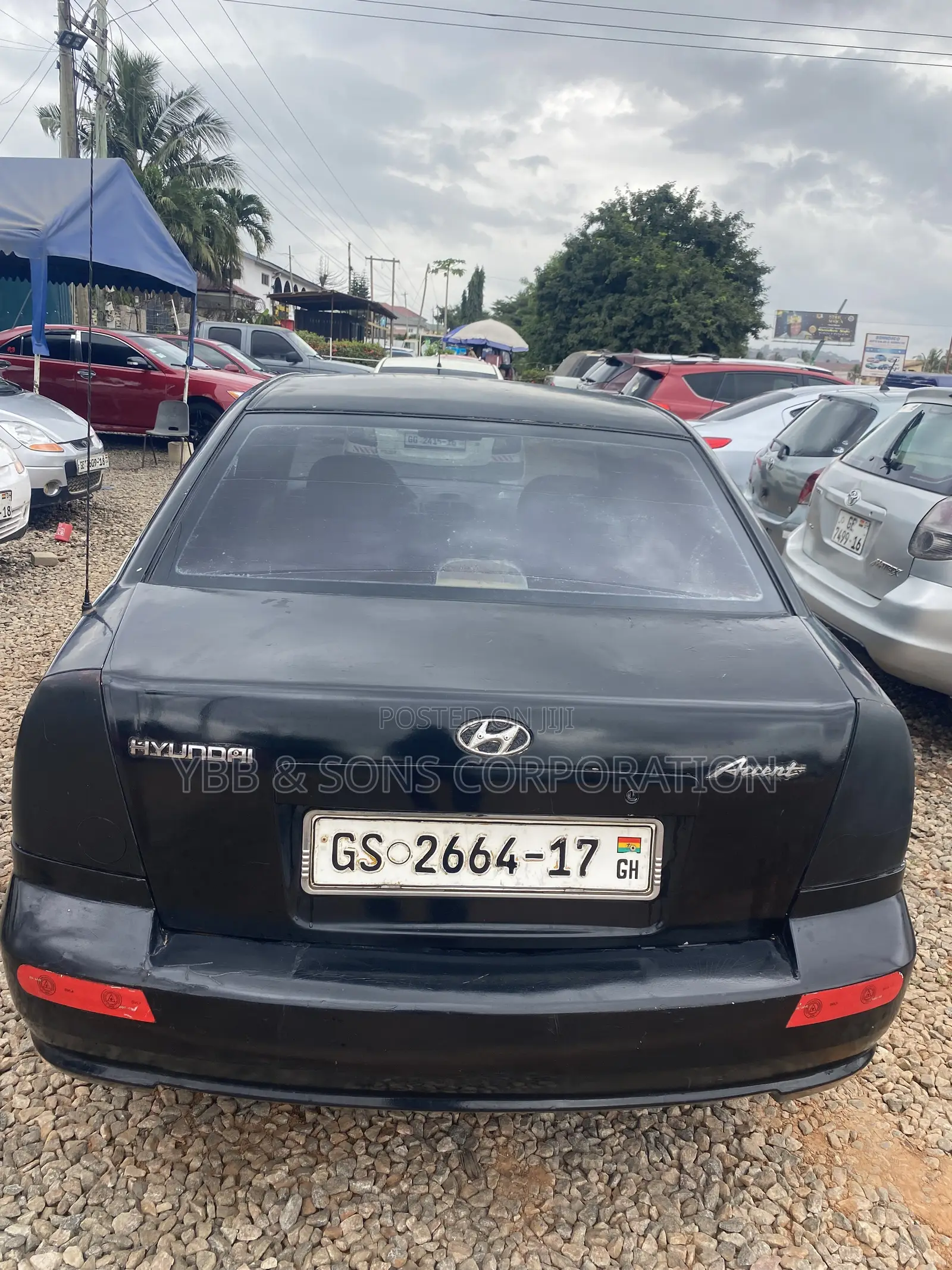Hyundai Accent 2004 Black