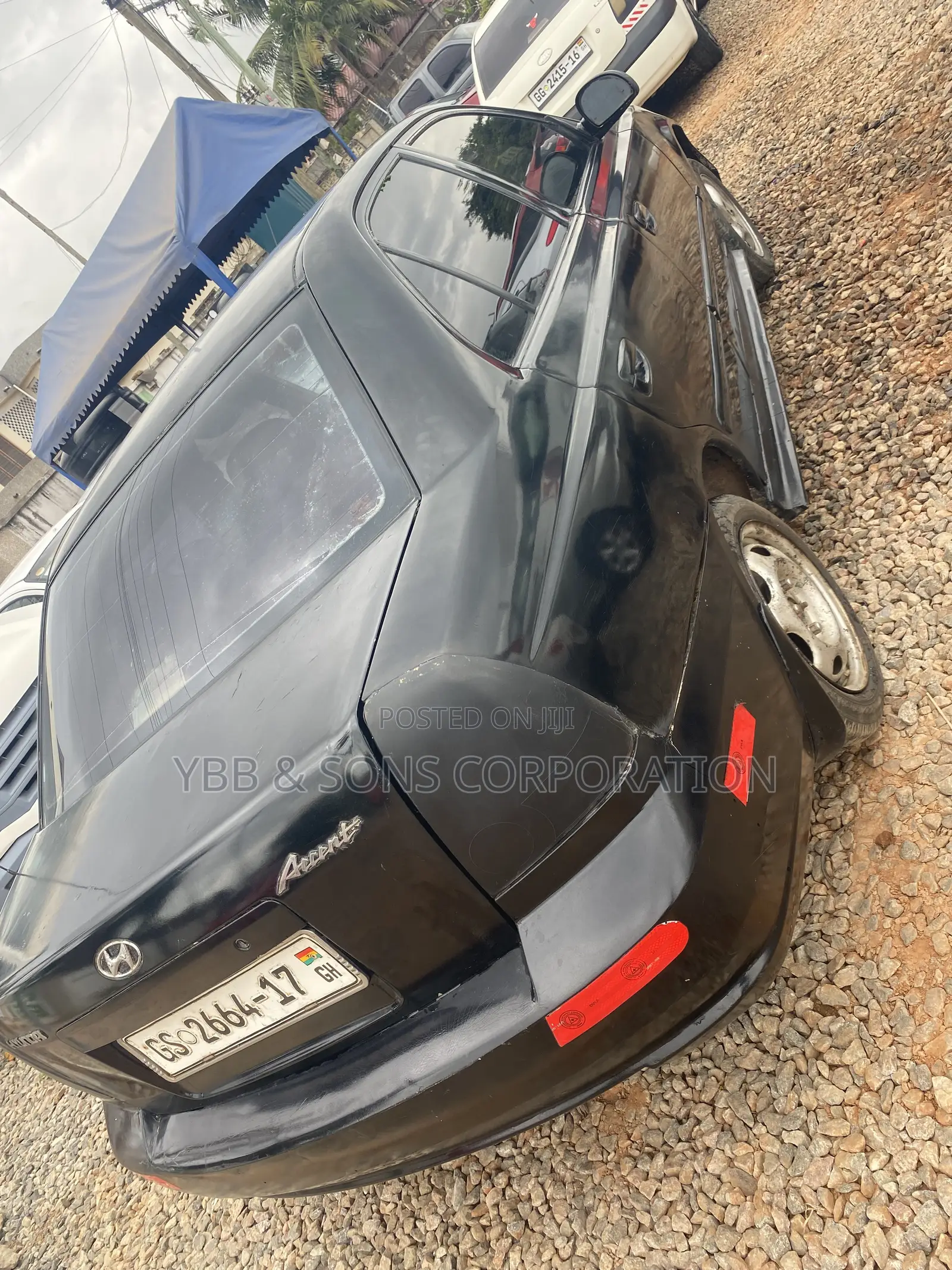 Hyundai Accent 2004 Black
